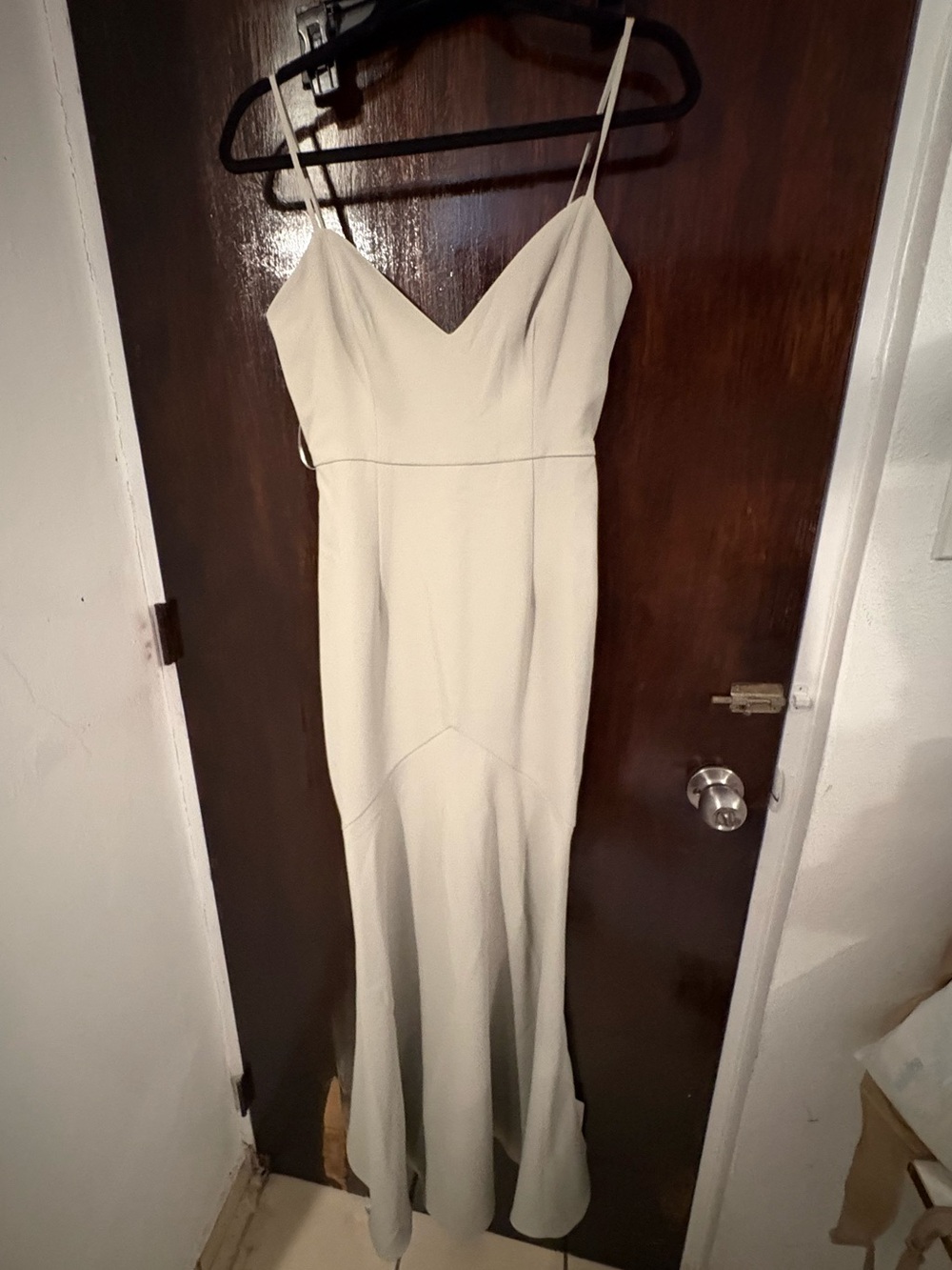 NWT ASOS Sage Spaghetti-Strap Maxi Dress. Size 4.